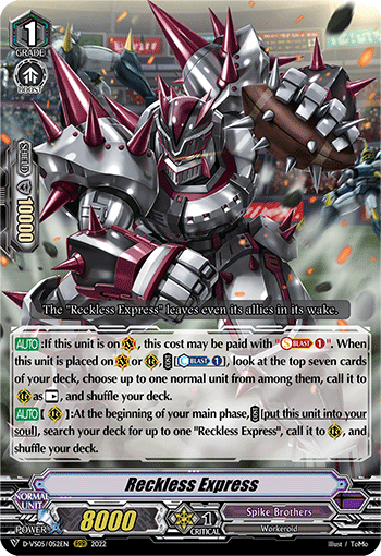 Reckless Express - D-VS05/052EN
