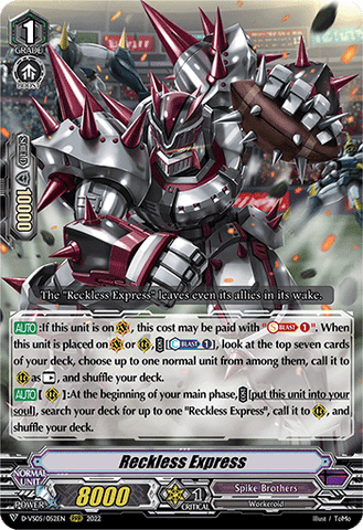 Reckless Express - D-VS05/052EN