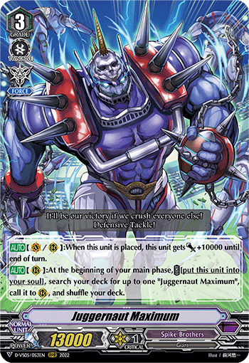 Juggernaut Maximum - D-VS05/053EN