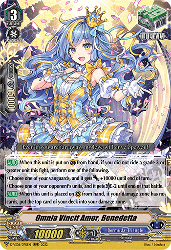 Omnia Vincit Amor, Benedetta - D-VS05/070EN