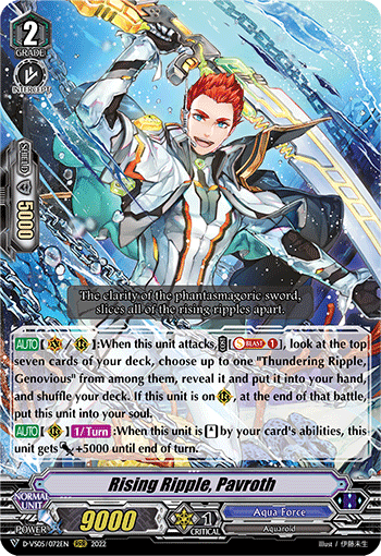 Rising Ripple, Pavroth - D-VS05/072EN