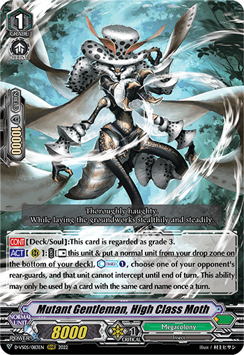 Mutant Gentleman, High Class Moth - D-VS05/083EN