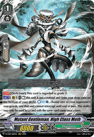 Mutant Gentleman, High Class Moth - D-VS05/083EN
