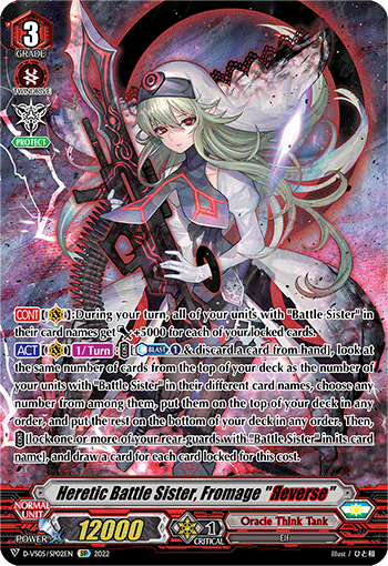 Heretic Battle Sister, Fromage "Яeverse" (SP) - D-VS05/SP02EN