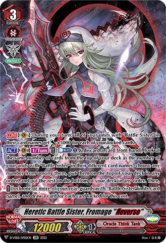 Heretic Battle Sister, Fromage "Яeverse" (SP) - D-VS05/SP02EN