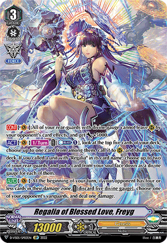 Regalia of Blessed Love, Freyg (SP) - D-VS05/SP03EN