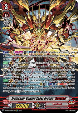 Eradicator, Vowing Saber Dragon "Яeverse" (SP) - D-VS05/SP06EN