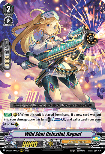 Wild Shot Celestial, Raguel - D-VS06/004EN
