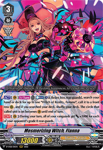 Mesmerizing Witch, Fianna - D-VS06/011EN