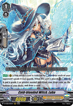 Cold-blooded Witch, Luba - D-VS06/013EN