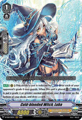 Cold-blooded Witch, Luba - D-VS06/013EN