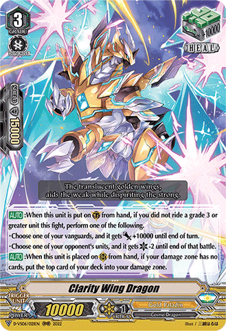 Clarity Wing Dragon - D-VS06/021EN