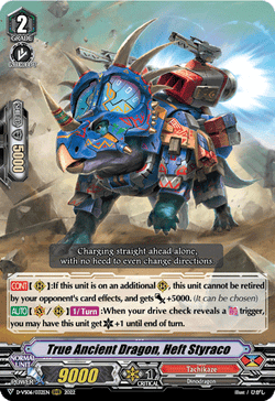 True Ancient Dragon, Heft Styraco - D-VS06/032EN