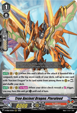 True Ancient Dragon, Pterafeed - D-VS06/033EN