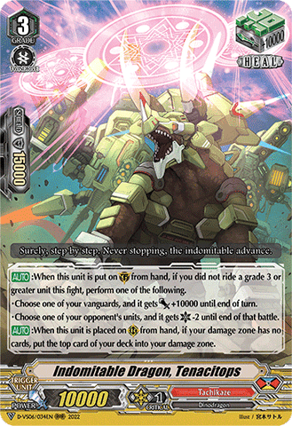 Indomitable Dragon, Tenacitops - D-VS06/034EN
