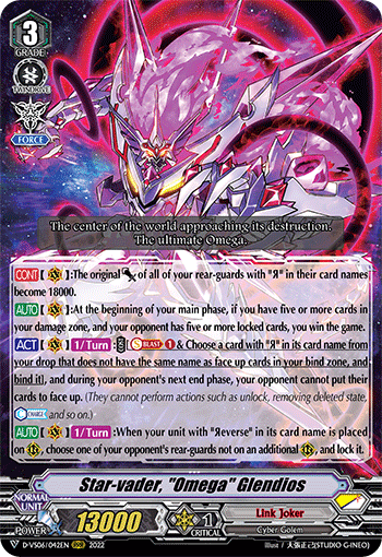 Star-vader, "Omega" Glendios - D-VS06/042EN