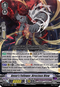 Amon's Follower, Atrocious Blow - D-VS06/051EN