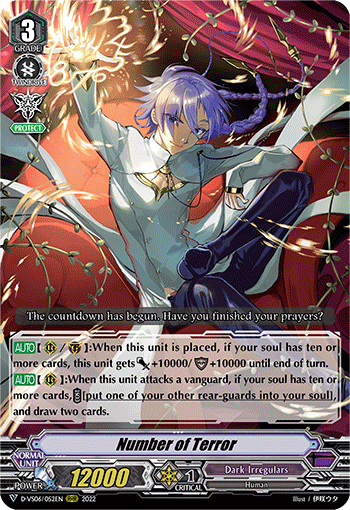 Number of Terror - D-VS06/052EN