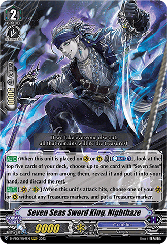 Seven Seas Sword King, Nighthaze - D-VS06/064EN