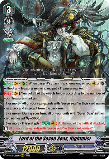 Lord of the Seven Seas, Nightmist - D-VS06/066EN