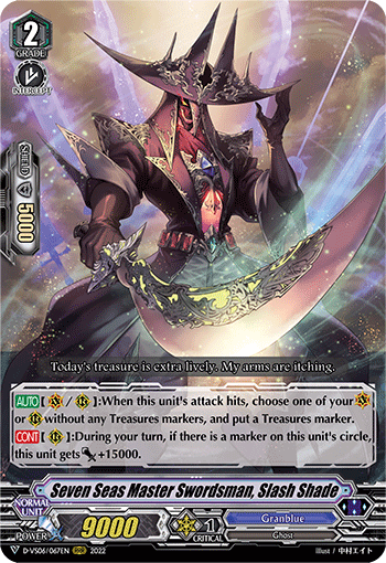 Seven Seas Master Swordsman, Slash Shade - D-VS06/067EN