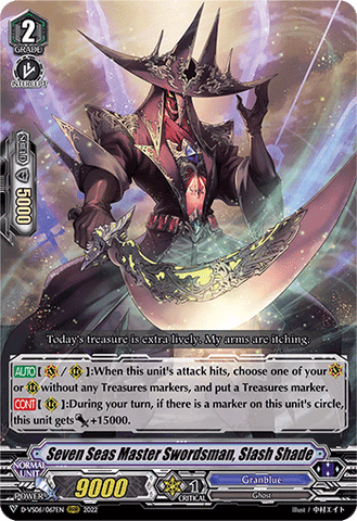 Seven Seas Master Swordsman, Slash Shade - D-VS06/067EN