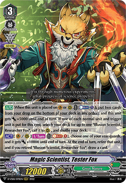 Magic Scientist, Tester Fox - D-VS06/070EN