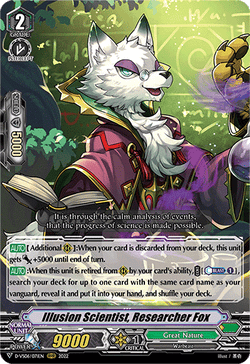 Illusion Scientist, Researcher Fox - D-VS06/071EN