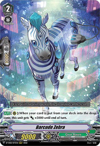 Barcode Zebra - D-VS06/073EN