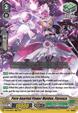 Pure-hearted Flower Maiden, Fiorenza - D-VS06/081EN