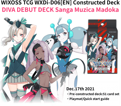 Diva Debut Deck Sanga Muzica Madoka (English) Wixoss Constructed Deck