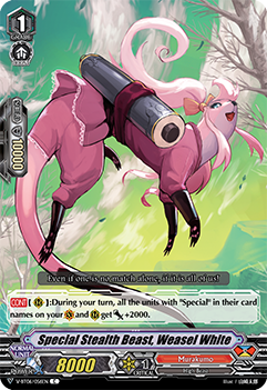 Special Stealth Beast, Weasel White