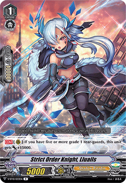 Strict Order Knight, Lluails