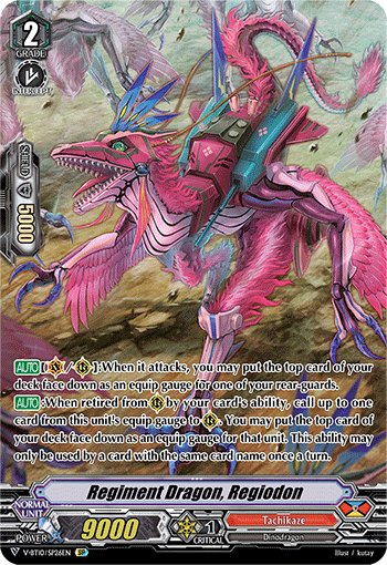 Regiment Dragon, Regiodon (SP)