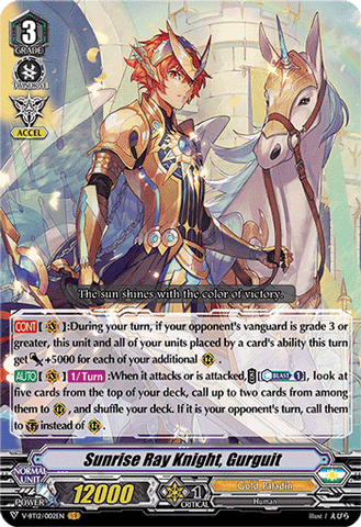 Sunrise Ray Knight, Gurguit