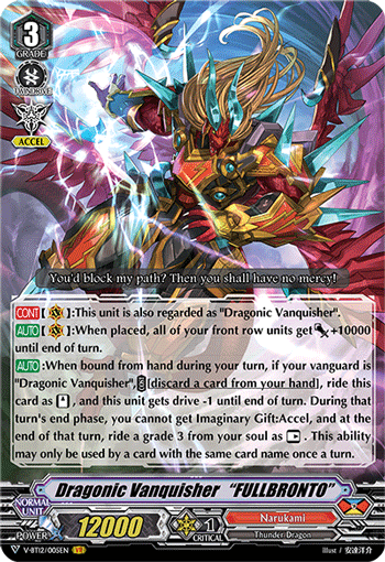 Dragonic Vanquisher "FULLBRONTO"