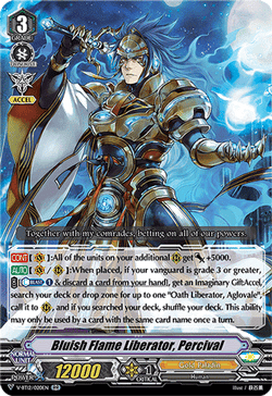 Bluish Flame Liberator, Percival