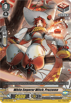 White Emperor Witch, Prezzemo
