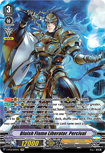 Bluish Flame Liberator, Percival (SP)