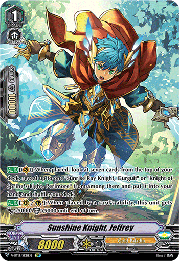 Sunshine Knight, Jeffrey (SP)
