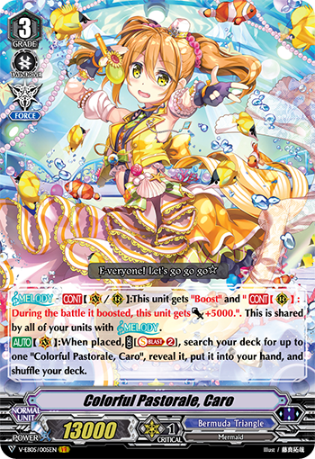 Colorful Pastorale, Caro