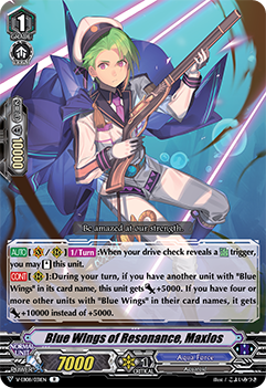 Blue Wings of Resonance, Maxios