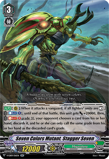 Seven Colors Mutant. Stagger Seven