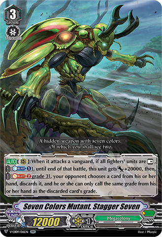 Seven Colors Mutant. Stagger Seven