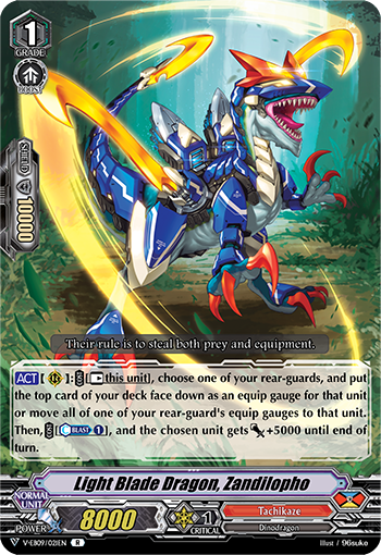 Light Blade Dragon, Zandilopho