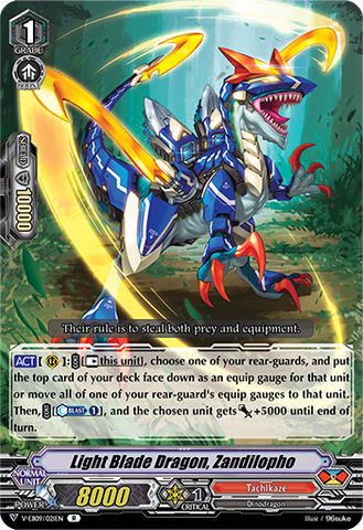 Light Blade Dragon, Zandilopho