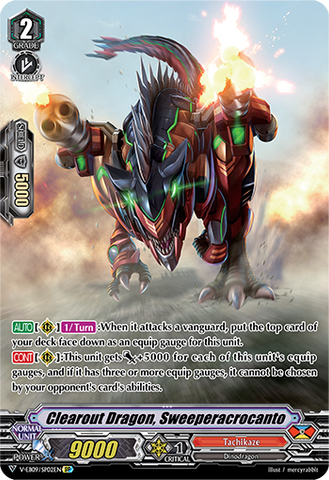 Clearout Dragon, Sweeperacrocanto (SP)
