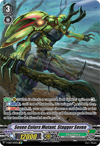 Seven Colors Mutant. Stagger Seven (SP)