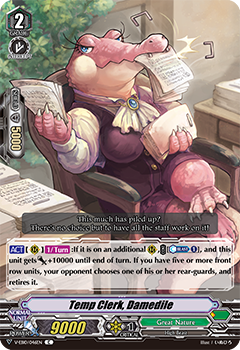 Temp Clerk, Damedile