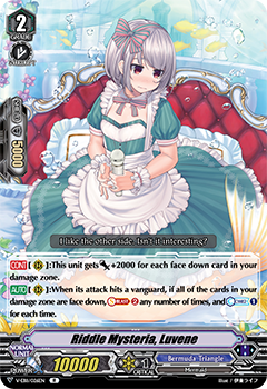 Riddle Mysteria, Luvene